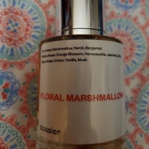 Dossier floral marshmallow
